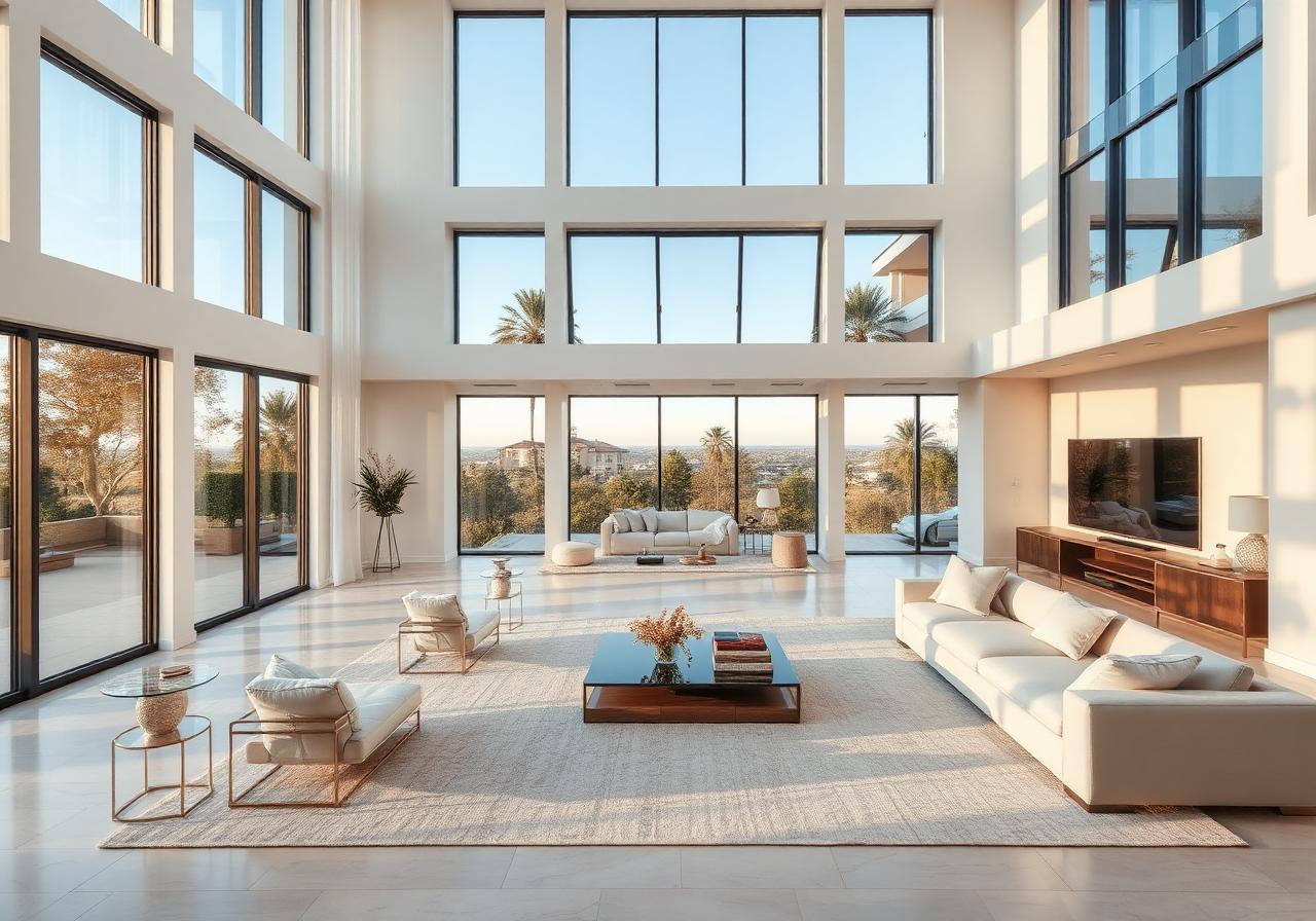 Luxury editorial interior