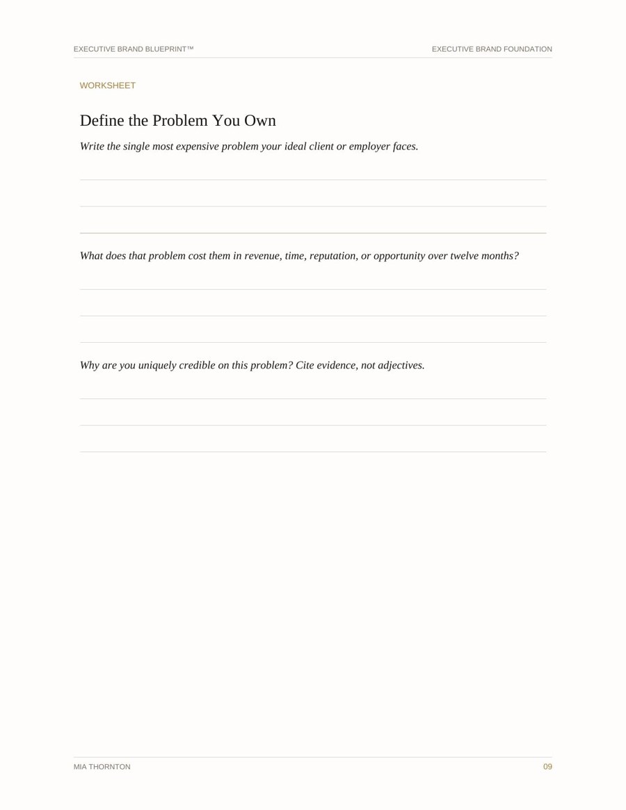 Worksheet